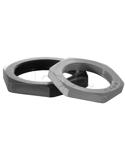 Гайка М63х1,5, полиамид, цвет черный DKC PAGM63N в Таганроге Крепеж Pintop.ru