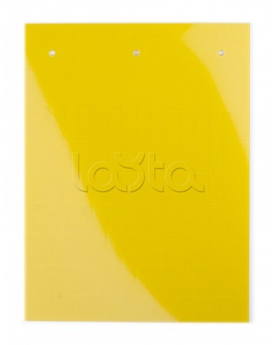Табличка полужесткая. Клейкое основание. ПВХ-0,5. Желтая DKC TAS128AY в Таганроге Аксессуары для лотков Pintop.ru