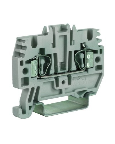 Зажим серый 6 кв.мм DKC ZHM320GR в Таганроге Держатели, клипсы, скобы Pintop.ru