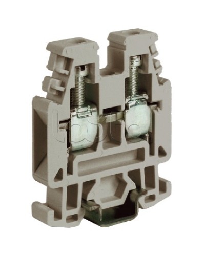 Зажим 4 кв.мм серый DKC ZRP300GR в Таганроге Крепежные изделия Pintop.ru