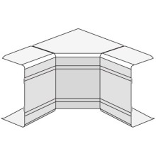 Угол внутренний изменяемый (70-120°) NIAV 120x60 мм DKC 01730