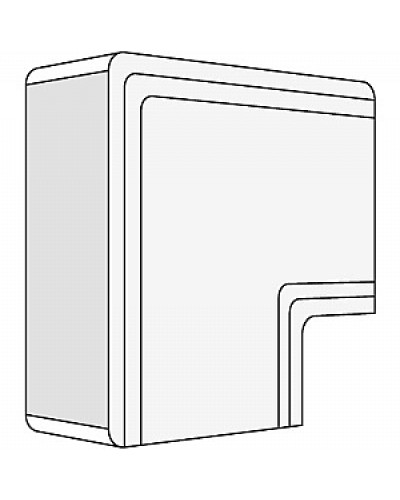 Угол плоский 100x80 NPAN DKC 01749 в Таганроге Аксессуары для кабель-канала Pintop.ru