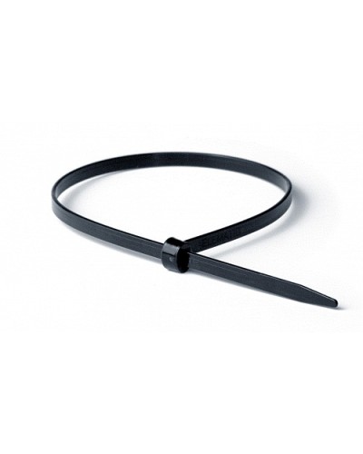 Хомут P6.6 с двойным замком, черный, 100x2,5 DKC 21303 в Таганроге Стяжки-хомуты Pintop.ru