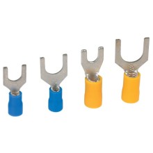 Наконечник вилочный с изолир.фланцем 0,25-1,5 кв.мм 3 мм (НВИ) DKC 2A13P