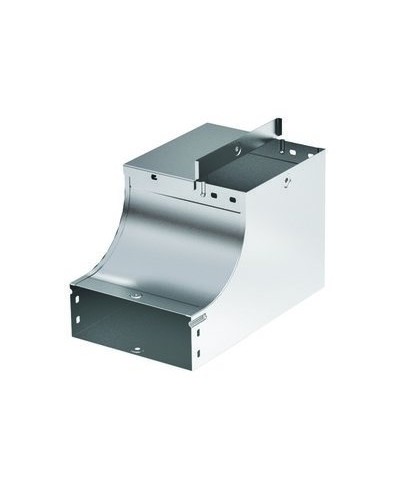 Угол CSSD 90 вертикальный внутр. переходник прав. осн.400 H50 DKC 37665K в Таганроге Аксессуары для лотков Pintop.ru