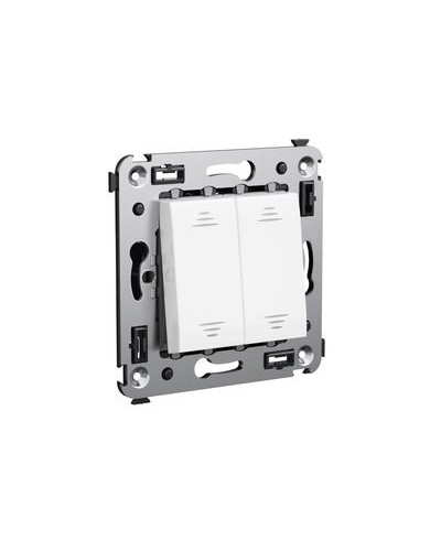 Диммер кнопочный в стену, Avanti, Белое облако DKC 4400343 в Таганроге Аксессуары для стоек и шкафов Pintop.ru