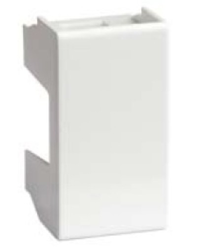 Заглушка на 1 модуль, «Viva», белая DKC 45016 в Таганроге Аксессуары для кабель-канала Pintop.ru