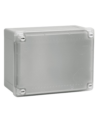 Коробка ответвит. с гладкими стенками, прозрачная, IP56, 240х190х90 мм DKC 54220 в Таганроге Распределительные коробки Pintop.ru