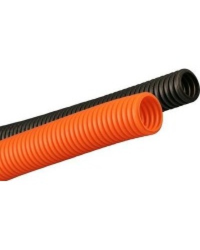 Труба гофрированная ПНД 16 мм без зонда тяжёлая цвет оранжевый DKC 70516 в Таганроге Труба гофрированная Pintop.ru