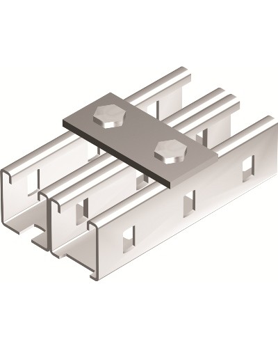 Пластина соединительная, длина 90 мм, 2отв., горячеоцинкованная DKC BMD1011HDZ в Таганроге Аксессуары для лотков Pintop.ru