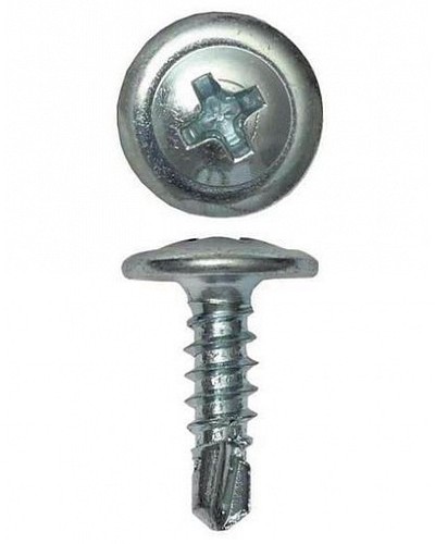 Саморез с пресс-шайбой 4.2x41 со сверлом DKC CM274041 в Таганроге Крепеж Pintop.ru