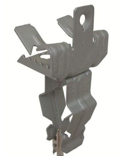 Держатель для крепления трубы к балке 10-15мм, ⌀ 30-35мм, горизонтальный монтаж DKC CM618235 в Таганроге Крепежные изделия Pintop.ru