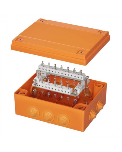 Коробка пластиковая FS с кабельными вводами иклеммниками DKC (FSB414004) в Таганроге Распределительные коробки Pintop.ru