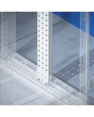 Рейки вертикальные для шкафов CQE высотой 2000 мм (2 шт/уп) DKC R5PDV20 в Таганроге Аксессуары для стоек и шкафов Pintop.ru