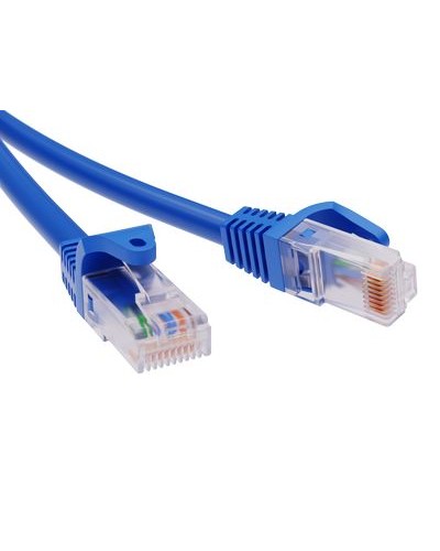 Патч-корд неэкранированный CAT6 U/UTP 4х2, LSZH, синий, 1.5м DKC RN6UU4515BL в Таганроге Патчкорды (медные) Pintop.ru