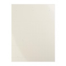 Табличка полужесткая. Клейкое основание. ПВХ-0,5. Белая DKC TAS209AW