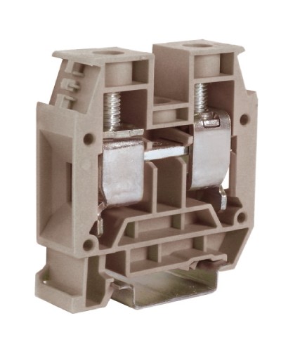 зажим серый 35 кв.мм DKC ZCBC35GR в Таганроге Аксессуары для стоек и шкафов Pintop.ru