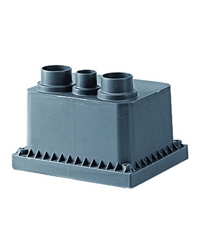 Колодец переходной смотровой 225x175x145 с крышкой для двустенных труб DKC (025001) в Таганроге Повороты, муфты, тройники Pintop.ru