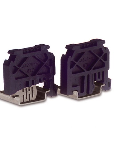 Торцевой упор BTU для фиксации клеммных зажимов на рейке ДКС ZBT005 в Таганроге Держатели, клипсы, скобы Pintop.ru