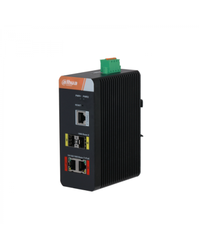 4-портовый гигабитный управляемый коммутатор с PoE Dahua DH-IS4204-2GT-120 в Таганроге Коммутаторы Pintop.ru