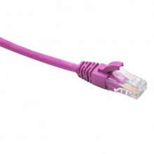 Шнур коммутационный U/UTP категория 5e LSZH нг(А)-HF 3,0 м, маджента Datarex DR-181711