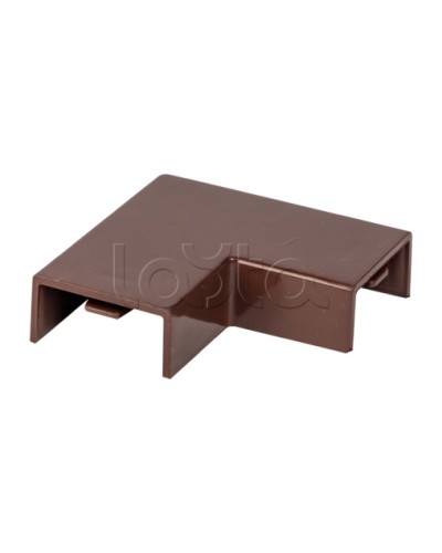 Поворот 90 гр. (20х10) (4 шт) темное дерево EKF-Plast (abd-20-10x4) в Таганроге Аксессуары для кабель-канала Pintop.ru