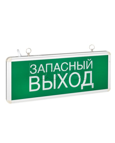 Светильник аварийно-эвакуационного освещения EXIT-102 односторонний LED EKF Basic (EXIT-SS-102-LED) в Таганроге Оповещатели Pintop.ru
