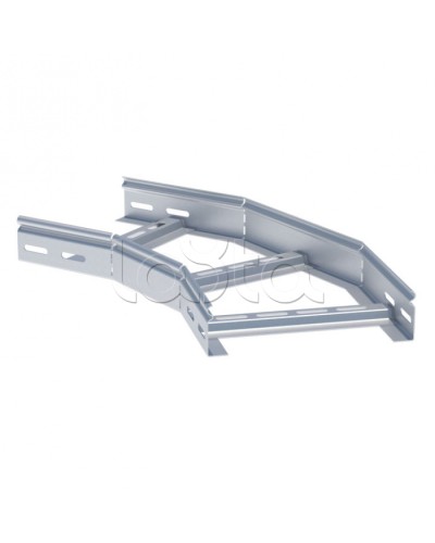 Угол 45 град. горизонтальный для лестничного лотка 50x600 мм EKF (glt4550600) в Таганроге Аксессуары для лотков Pintop.ru