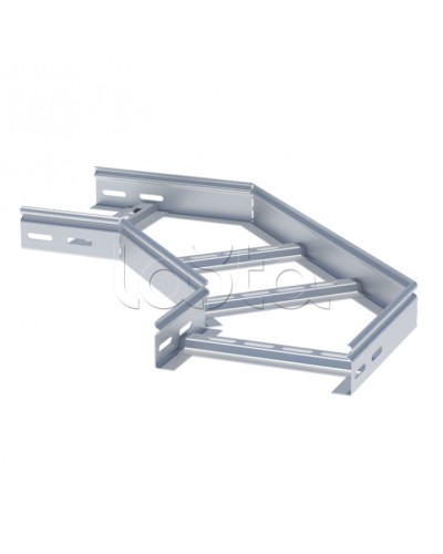 Угол 90 град. горизонтальный для лестничного лотка 50x300 мм EKF (glt9050300) в Таганроге Аксессуары для лотков Pintop.ru