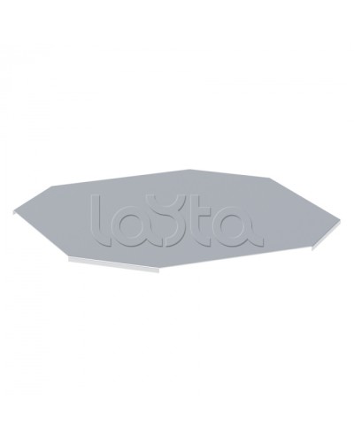 Крышка на ответвитель крестообразный лестничный усиленная 600 мм HDZ EKF (kxltp600-2-HDZ) в Таганроге Аксессуары для лотков Pintop.ru