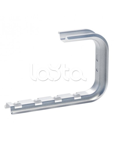 С-Омега профиль для проволочного лотка 100 (1,5 мм) EKF (ompcp100) в Таганроге Аксессуары для лотков Pintop.ru