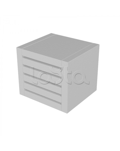 Вентиляционный блок TEHSTRONG VB 100x100x40 (EI 90) EKF (vb10040) в Таганроге Аксессуары для лотков Pintop.ru