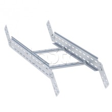 Угол вертикальный шарнирный для лестничного лотка 100x600 мм EKF (vlt100600)