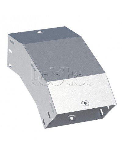 Угол 45 град. вертикальный внешний 80x200 мм INOX EKF (vo4580200-INOX) в Таганроге Аксессуары для лотков Pintop.ru