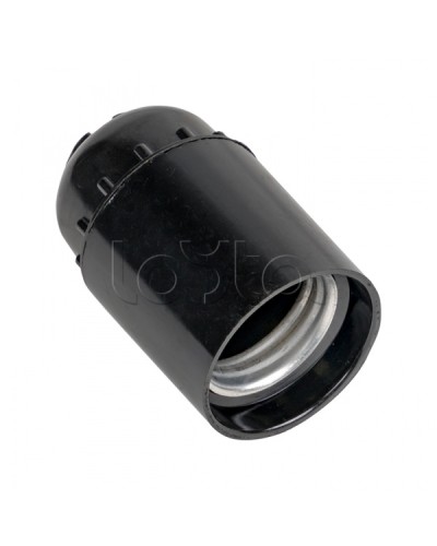 Патрон карболитовый подвесной Е27 черн. без наклейки EKF PROxima (LHC-E27-s) в Таганроге Источники света(Лампы) Pintop.ru