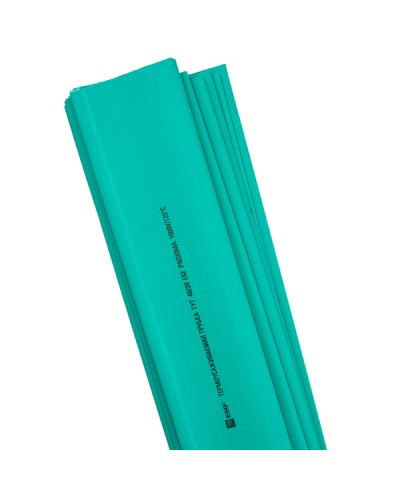 Термоусаживаемая трубка ТУТ нг 25/12,5 зеленая в отрезках по 1м EKF PROxima (tut-25-j-1m) в Таганроге Аксессуары для кабель-канала Pintop.ru