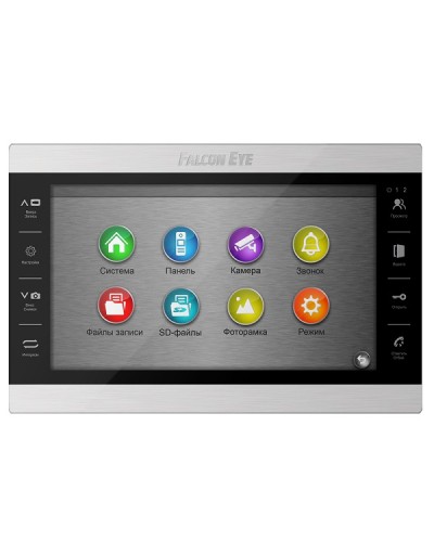 Видеодомофон Falcon Eye Atlas Plus HD (Black) XL в Таганроге Абонентские видеоустройства Pintop.ru