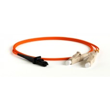 Патч-корд волоконно-оптический Hyperline FC-D2-62-LC/PR-MTRJM/PR-H-10M-LSZH-OR