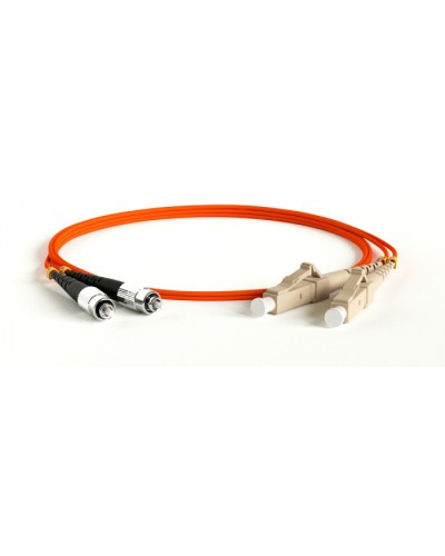 Патч-корд волоконно-оптический Hyperline FC-D2-62-LC/PR-MTRJM/PR-H-1M-LSZH-OR в Таганроге Патч-корды оптические Pintop.ru