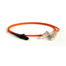 Патч-корд волоконно-оптический Hyperline FC-D2-62-LC/PR-MTRJM/PR-H-5M-LSZH-OR