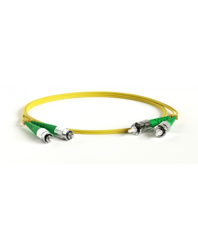 Патч-корд волоконно-оптический Hyperline FC-D2-9-FC/AR-ST/AR-H-5M-LSZH-YL в Таганроге Патч-корды оптические Pintop.ru