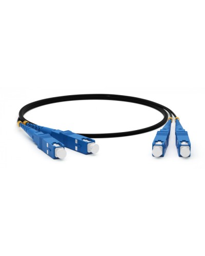 Патч-корд волоконно-оптический Hyperline FC-D3-62-SC/PR-ST/PR-H-10M-LSZH-BK в Таганроге Патч-корды оптические Pintop.ru