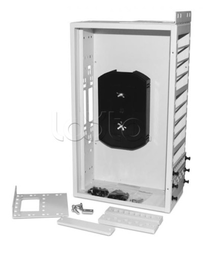 Бокс оптический универсальный 19 Hyperline FO-19R-3U-12xSLT-W140H42-96UN-GY в Таганроге Коммутационные изделия Pintop.ru