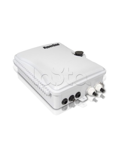 Бокс оптический настенный Hyperline FO-WBI-16A-GY в Таганроге Кросс оптический Pintop.ru