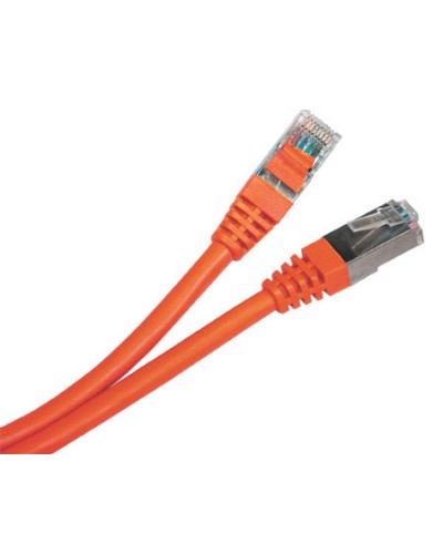 Патч-корд экранированный Hyperline PC-LPM-STP-RJ45-RJ45-C5e-15M-LSZH-OR в Таганроге Патчкорды (медные) Pintop.ru