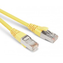 Патч-корд RJ45-RJ45, 4 пары, STP, кат.5е, LSZH (1,5м) Hyperline PC-LPM-STP-RJ45-RJ45-C5e-1.5M-LSZH-YL