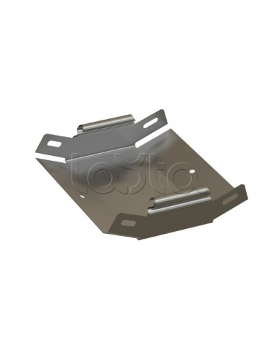 Угол 45° вертикальный внутренний Hyperline RST-VIA45-500-80-0,8-SZ в Таганроге Аксессуары для лотков Pintop.ru