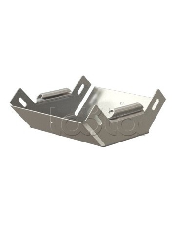 Угол 90° вертикальный внутренний Hyperline RST-VIA90-400-100-0,8-SZ в Таганроге Аксессуары для лотков Pintop.ru