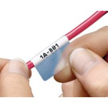 Наклейки самоламинирующиеся Hyperline WMBL-25x33-A4L-WH