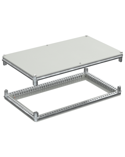 FORMAT Крыша и основание (под фланец) 600х1000мм IEK (FO-00-KOF-060-100) в Таганроге Аксессуары для стоек и шкафов Pintop.ru